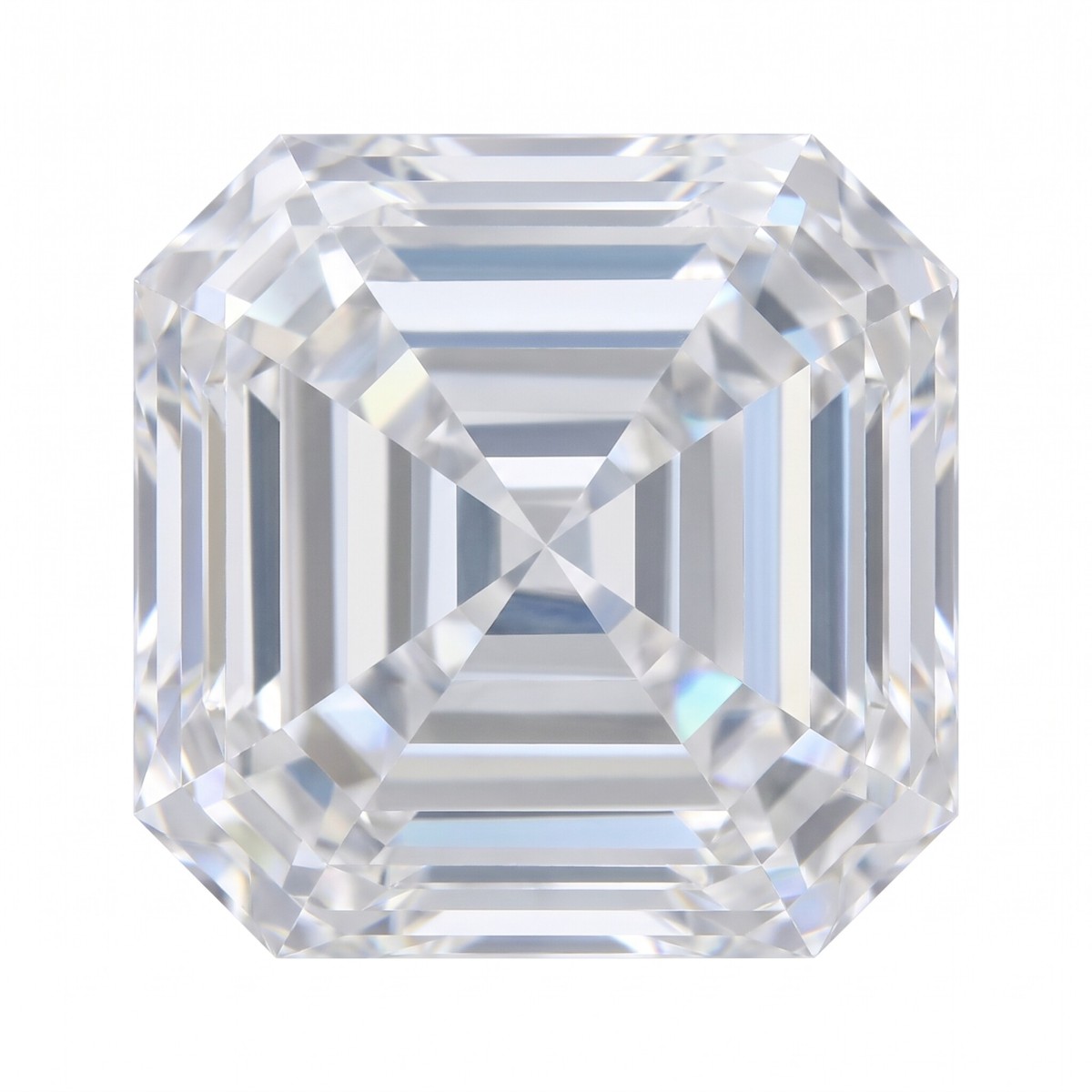 Loose Moissanite Stones - Asscher Cut
